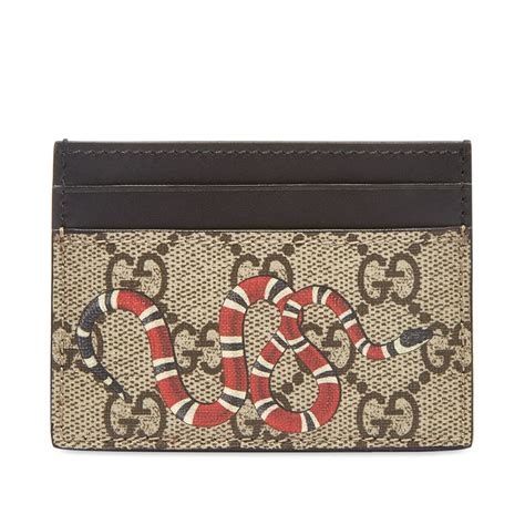 gucci snake card holder|gucci snake coin wallet.